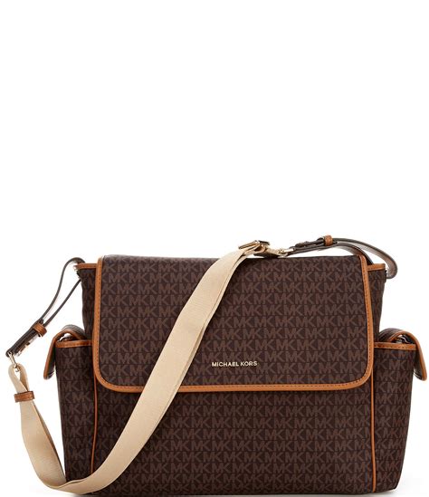 michael kors michael jet set travel large diaper bag messenger|Jet Set Travel Large Logo Messenger Bag .